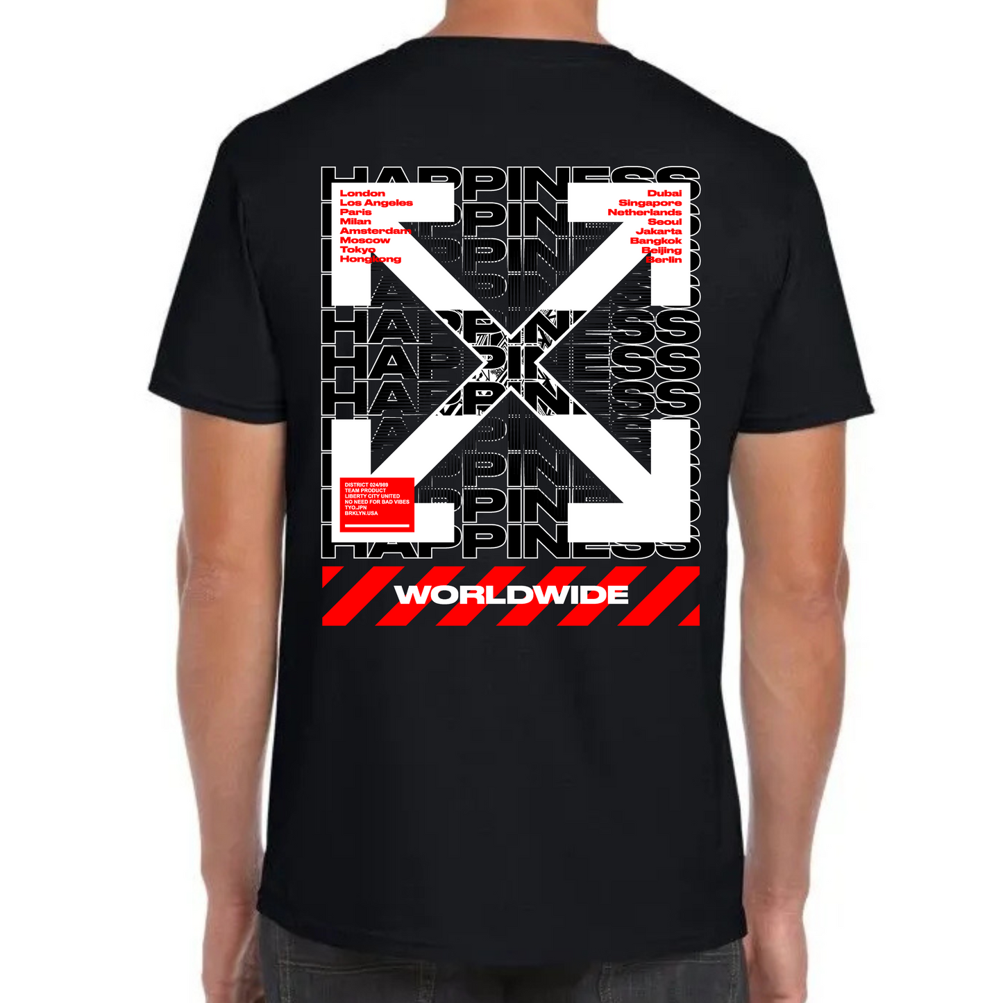 Tricou Personalizat Design Urban- Happiness WorldWide