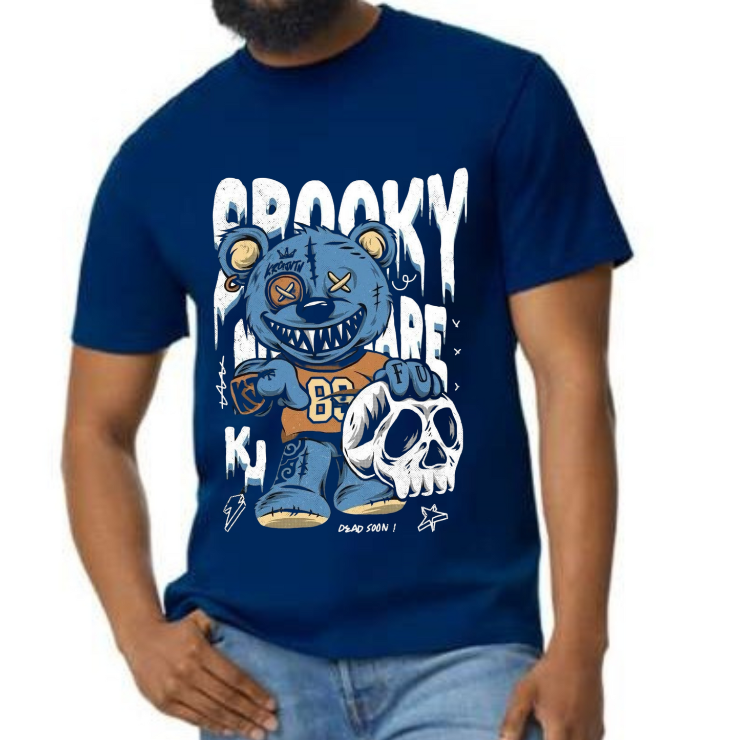 Tricou Personalizat Desing Graffiti- Spooky Bear